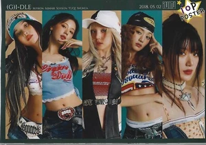 (G) Paquete de póster IDLE 10P (tamaño A4) K-POP 2024.10 - Imagen 1 de 3