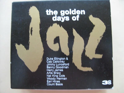 The golden days of Jazz, Ellington,Goodman,Basie,Herman,James, Shaw u.a., 3 CDs - Bild 1 von 4