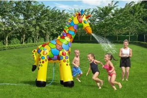 🔥NUEVO🔥Giraffe Fun: H2OGO! Aspersor Jumbo para Wild Water Play! - Imagen 1 de 12