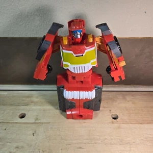 Transformers Rescue Bots Heatwave 9 pulgadas Night Fire Truck Playskool Heroes - Imagen 1 de 4