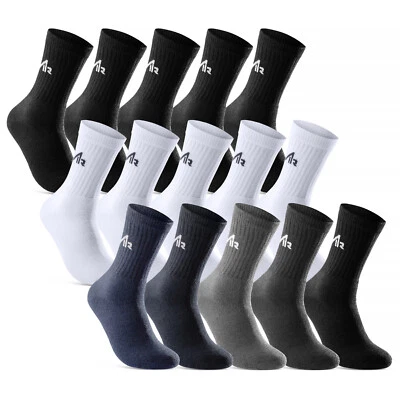 i1R Tennissocken Sportsocken Herren Damen Socken Baumwolle 10 | 20 | 30 Paar - Bild 1 von 4