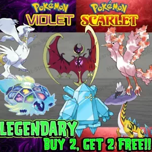 ✨LEGENDARY SHINY OR NON SHINY✨ FOR POKEMON VIOLET AND SCARLET - Picture 1 of 1