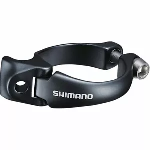 Shimano Schelle Anlöt 34,9 mm DURA ACE SM-AD91-L für Umwerfer Rennrad schwarz - Bild 1 von 2