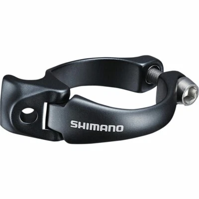 Shimano Abrazadera Soldar 34,9 MM Dura Ace SM-AD91-L para Desviador Negro - Imagen 1 de 2