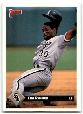 1993 DONRUSS TIM RAINES CHICAGO WHITE SOX #565 - Image 1 of 2