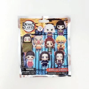 Demon Slayer Kimetsu No Yaiba Series 4 Figural 3D Bag Clip - YOU CHOOSE! - Picture 1 of 12