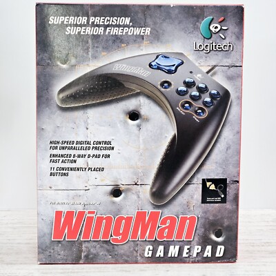 Logitech WingMan RumblePad Wired USB PC Video...