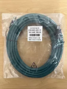 NUOVO! Cognex CCB-84901-2001-10 Cavo Ethernet, Dritto M12/RJ45, Lunghezza 10M - Foto 1 di 6