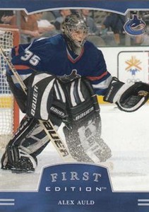 #250 Alex Auld - Vancouver Canucks - 2002-03 Be a Player First Edition Hockey