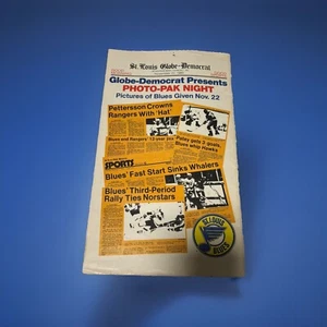 St. Louis Blues Hockey SGA 22 de noviembre de 1980 11 fotos de acción con HOF’s 11x 6,5 - Imagen 1 de 12