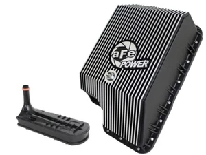 aFe 46-70122-1 Black Transmission Pan for Ford Diesel Trucks 03-10 - Picture 1 of 10