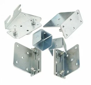 Bed Brackets 10 piece Set Heavy Duty Fittings Connectors Replacements Hook Hinge - Picture 1 of 2