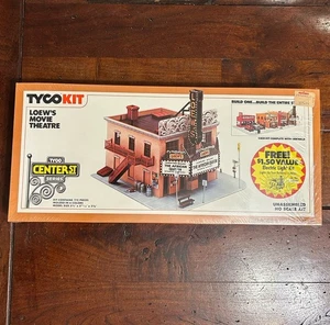 NEU Vintage Tyco-Kit Loew's Theater Modell African Queen Marquee Germany HO Scale - Bild 1 von 3