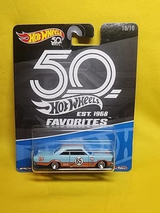 Hot Wheels Premium 50th Anniversary Favorites 2018 '65 Ford Galaxie 10/10🔥X - Foto 1 di 13