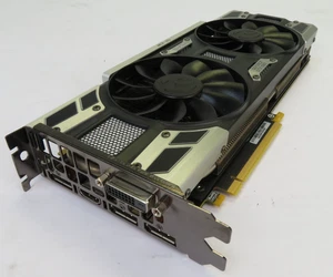 EVGA NVIDIA GEFORCE GTX 1080 8GB GDDR5X 08G-P4-6183-KR GRAPHICS CARD - Picture 1 of 4
