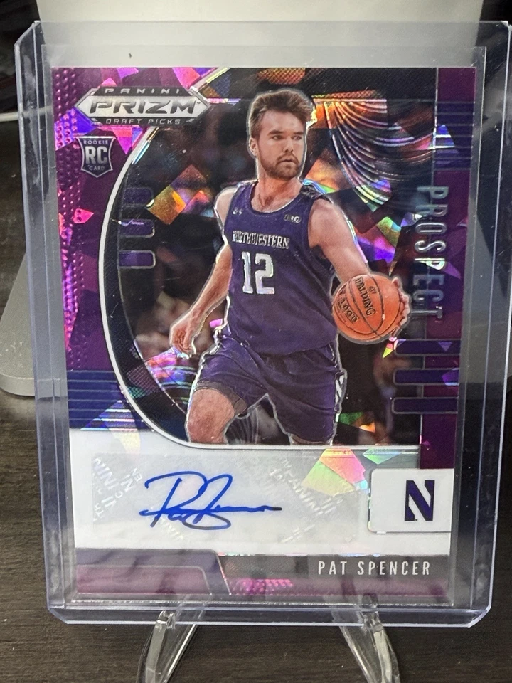 Panini Prizm Pat Spencer 2020-21 selecciones del draft prospecto autógrafos novato Foto 1 de 2