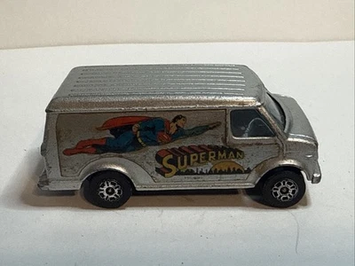Superman Diecast Van 1978 Supervan Corgi Juniors U.S. Made in England - Image 1 of 4