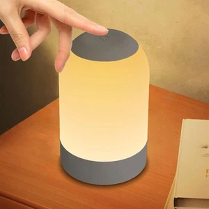 Touch Bedside Night Lamp, Baby Nursery Night Light for Kids Adults, Egg Light... - Picture 1 of 9