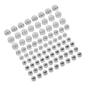 Chrome 83pcs Engine Full Bolt Cover Cap Kit Fit For Harley Davidson Twin Cam Evo - Bild 1 von 6