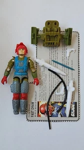 GI Joe Fast Draw 1987 completo con filecard Q1 - Imagen 1 de 1