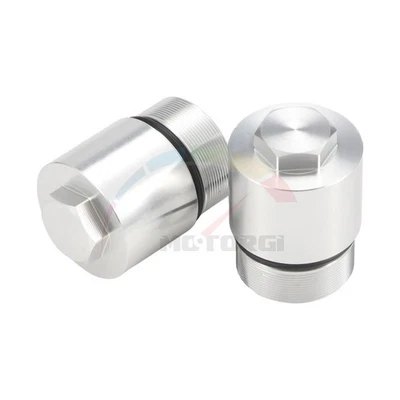 Tapones de horquilla delanteros pernos tapones para Kawasaki ZR750 Z750S 2003-2006 2004 2005 M38*1,0 Foto 1 de 4