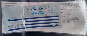 Avigrapics | Nr. AG2048 | 1:200 KLM DC-10-30 & MD-11 Decals - Bild 1 von 1