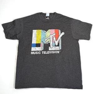 MTV Music Television Vintage Style T-Shirt XL - Picture 1 of 8