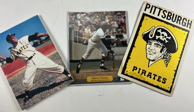 Pittsburgh Pirates Roberto Clemente Display Ads And Photo MLB Baseball - Image 1 of 3