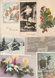 WEIHNACHTEN --- 50 alte/ältere AK , alle im Kleinformat -- - Picture 1 of 1