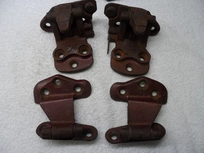 1964 1965 66 1967 Chevelle GTO Malibu Door Hinge Set Upper/Lower R/L OEM (parts) - Image 1 of 4