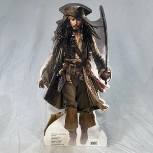 Disney Captain Jack Sparrow Tabletop Cardboard Cutout Standup 15.5” ~SHIPS FAST! - Picture 1 of 6