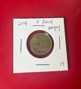 2014 Hungary 5 Forint Coin - Nice World Coin !!! - Picture 1 of 2