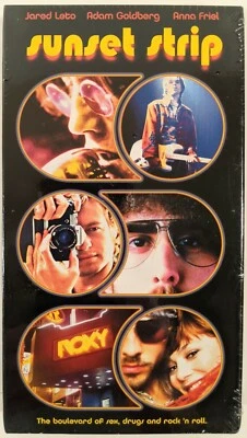 Sunset Strip Promo Advance Screening Copy 2000  VHS Tape Jared Leto - NEW - Image 1 of 3
