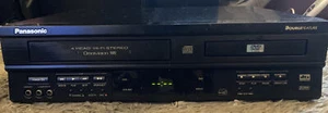 Panasonic PV-D4743 DVD/VHS VCR COMBO Player *keine Fernbedienung* getestet! - Bild 1 von 6