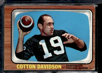 1966 Topps #109 Cotton Davidson - Image 1 of 2