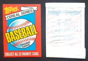 1984 TOPPS CEREAL SERIES New Sealed Pack - PETE ROSE on Top + 2 Others