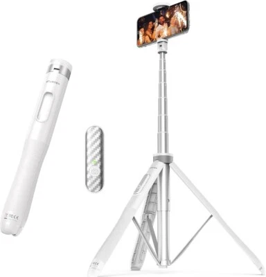 ATUMTEK 1.3m Selfie Stick Tripod, All in One Extendable - Image 1 of 4