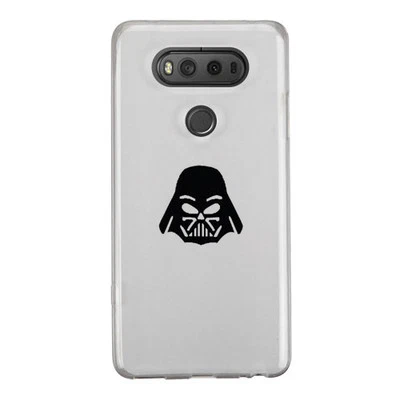 2 Darth Vader Face Sticker Die Cut Decal for mobile cellphone Smartphone Cup Mug - Image 1 of 4