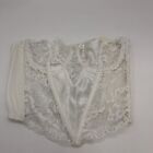 Vtg NWT Christian Dior Corset 34B White Lace Floral Bustier Bridal Style 4975