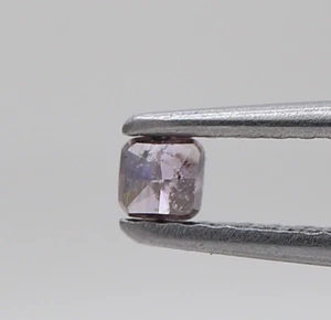 NATURAL DIAMOND CERTIFIED 0.12TCW VIOLETISH PURPLE COLOR CUSHION BRILLIANT CUT - Picture 1 of 12