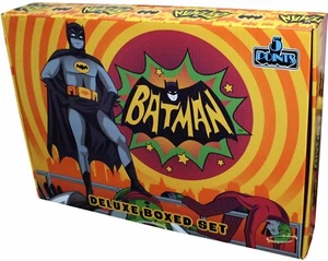 Batman 1966 TV Series Deluxe Caja Set 7 Action Figures Diorama Mezco 5 Points - Imagen 1 de 12