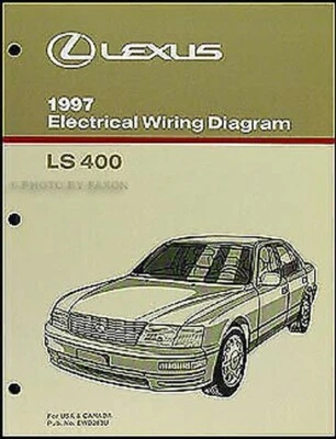 Manuel De Schéma Électrique Original NEUF Pour Lexus LS 400 1997 LS400 OEM - Photo 1/2
