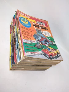 HOT ROD Magazines 1974 to1980 LOT of 28 Ford Mustang Chevy - Various Conditions - Picture 1 of 10