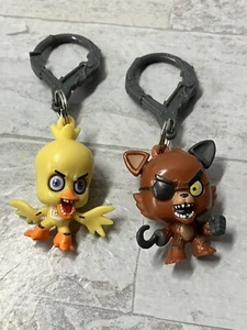 Five Nights At Freddys FNAF Nightmare Freddy Keychains Backpacks Lot 2 - Picture 1 of 3