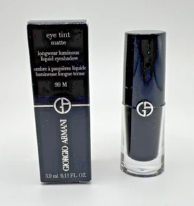 Giorgio Armani Eye Tint Long-Lasting Liquid Eyeshadow ~ 99 M EBONY ~ .13 Fl Oz - Picture 1 of 3