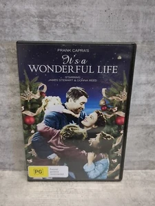 It's A Wonderful Life (DVD, 1946) James Stewart Donna Reed Drama Region 4 - Picture 1 of 2