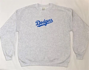Los Angeles Dodgers Crewneck Sweatshirt XL Shirt Jersey Vintage Logo New - Picture 1 of 1