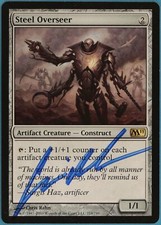 Steel Overseer Magic 2011 / M11 NM Artifact Rare MTG CARD (ID# s96984) ABUGames