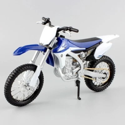 Maisto YAMAHA YZ450F (Blue/White) Motorcycle Model 1:12 - Image 1 of 4