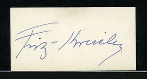 Autógrafo Fritz Kreisler vintage - compositor y violinista - Imagen 1 de 1